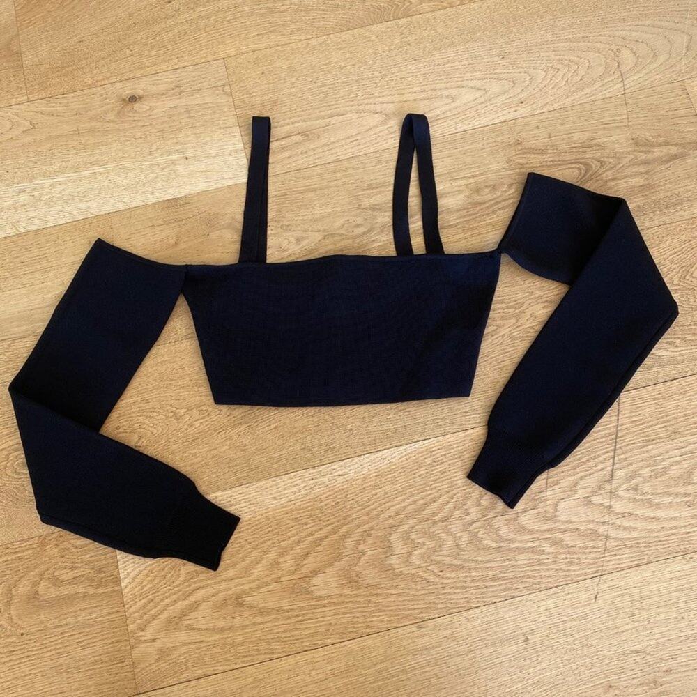 Revolve - Ronny Kobo Rakeem Top in Black